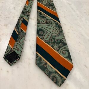 Vintage green Tie